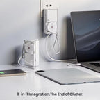 3-in-1 Portable Power Bank (10,000mAh | 30W Fast Charge)