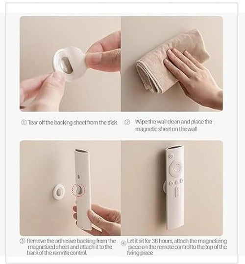 Magnetic Remote Holder Pack Of 4