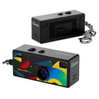Mini Keychain Camera – 1080P Retro Digital Camcorder with Flash & Memory Card Support