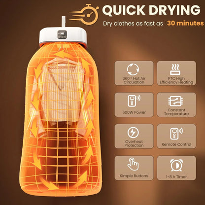 Portable Foldable Clothes Dryer