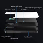 NFC Function Phone Case DIY Electronic Ink Case For iPhone 15 14 pro