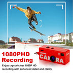 Mini Keychain Camera – 1080P Retro Digital Camcorder with Flash & Memory Card Support