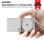 3-in-1 Portable Power Bank (10,000mAh | 30W Fast Charge)