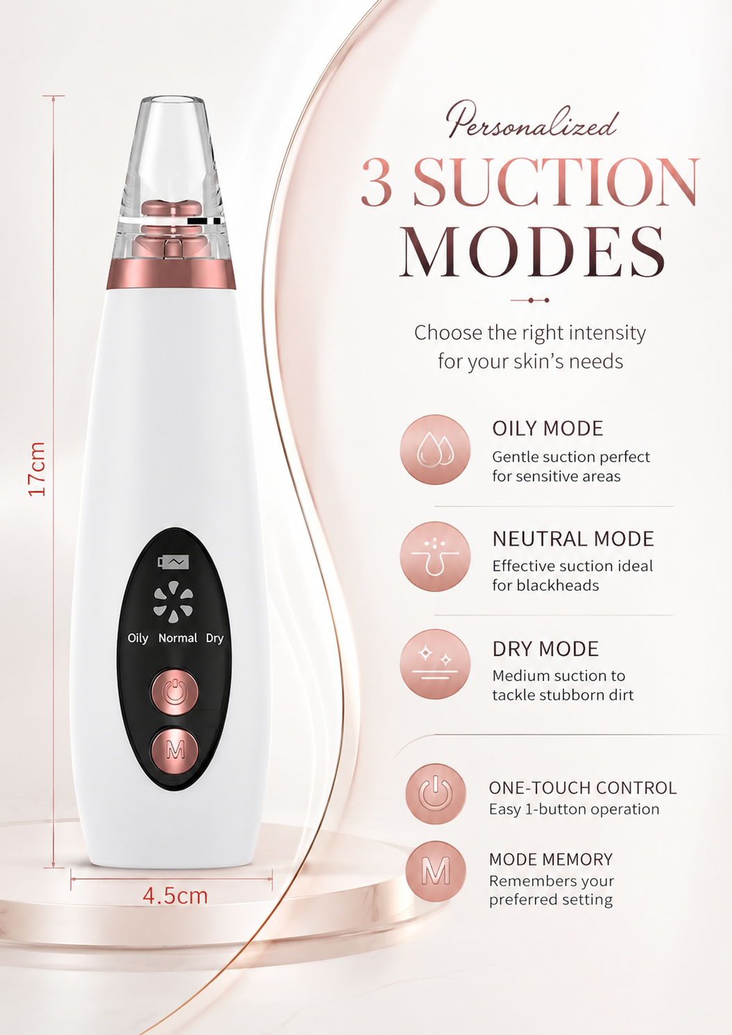 Premium Electric Blackhead & Whitehead Remover