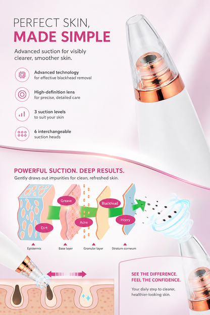 Premium Electric Blackhead & Whitehead Remover