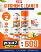 Orange Kitchen Cleaner Spray Combo Offer