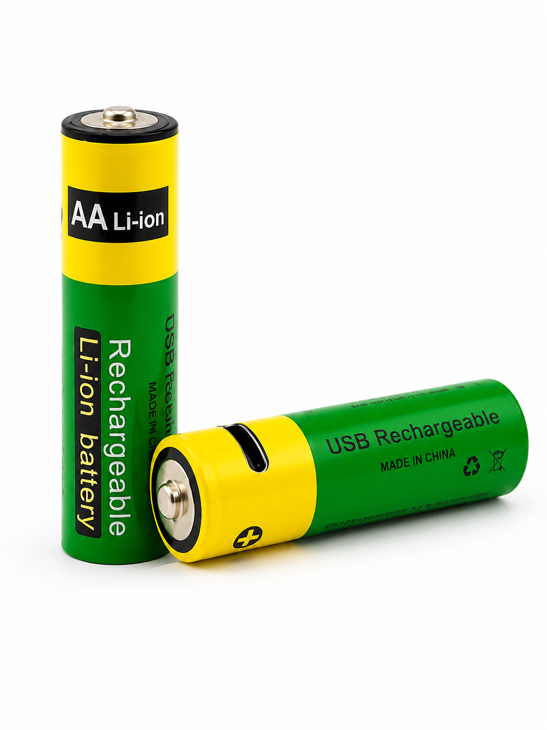 USB Rechargeable AA Lithium Battery