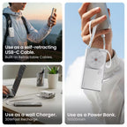 3-in-1 Portable Power Bank (10,000mAh | 30W Fast Charge)