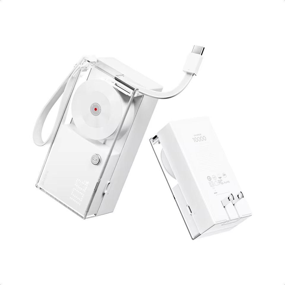 3-in-1 Portable Power Bank (10,000mAh | 30W Fast Charge)