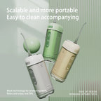 USB Rechargeable Water Flosser | Portable Oral Irrigator with 3 Cleaning Modes & 5 Jet Tips