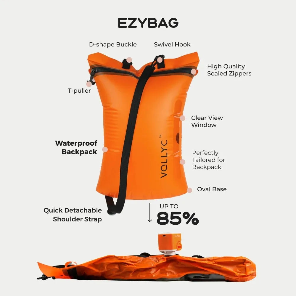 Vacuum Compression Travel Storage Bag | Portable Space Saving Luggage Organizer