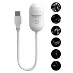 2 In 1 Usb Mini Galaxy Star Projector Night Light 12 Films Starry Sky Ambient Light For Car Home Decoration For Adults And Kids