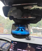 Luxury Volcano Car Diffuser | Smart Aromatherapy Air Purifier with Volcanic Mist Effect