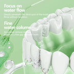 USB Rechargeable Water Flosser | Portable Oral Irrigator with 3 Cleaning Modes & 5 Jet Tips