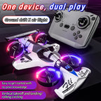 Land Air Dual-Use Quadcopter Drift Toy Car 2-in-1