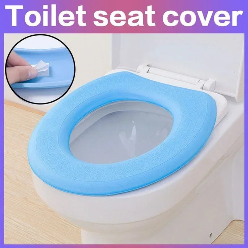New Toilet Mat Cushion Cover Universal Thicken Waterproof Toilet Pad Foam Plastic Toilet Mat Bathroom Accessories