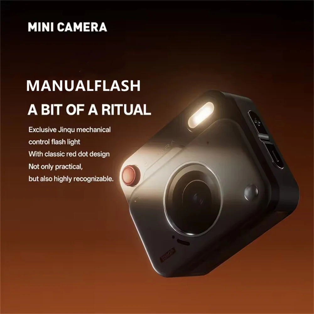 HD Mini Thumb Camera | Portable Retro Digital Keychain Camera for Travel