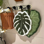 Leaf Shape Hand Towel | Super Absorbent Hanging Kitchen & Bathroom Towel