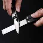 Knife Sharpener Manual – Double Sided Diamond Foldable Pocket Sharpening Tool