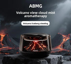 Luxury Volcano Car Diffuser | Smart Aromatherapy Air Purifier with Volcanic Mist Effect