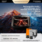 Luxury Volcano Car Diffuser | Smart Aromatherapy Air Purifier with Volcanic Mist Effect
