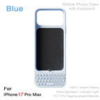 Magnetic Keyboard Phone Case | All-in-One External Keyboard Case for iPhone 16/17 Pro Max
