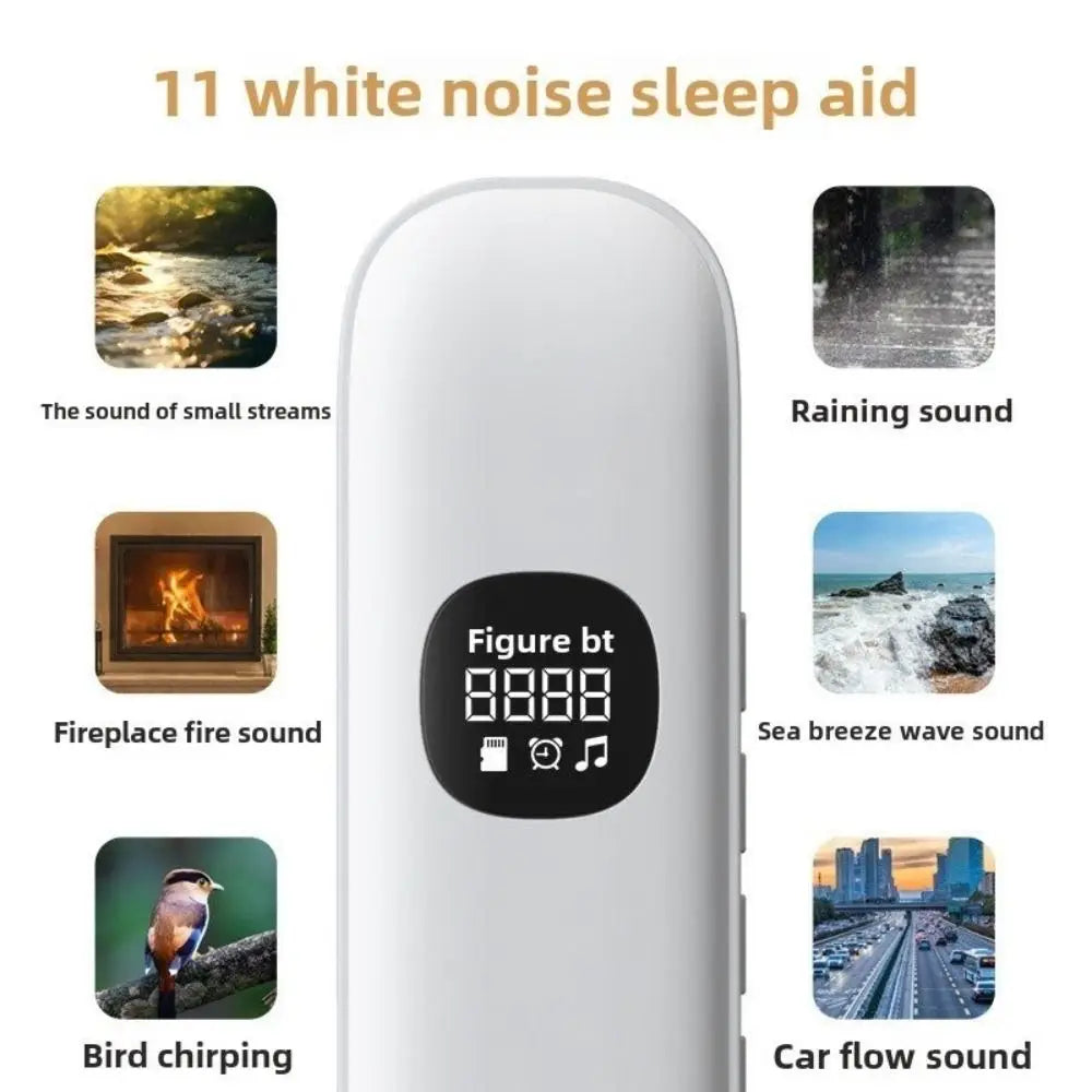 Portable Bone Conduction Sleep Speaker Bluetooth 5.4 LED Display