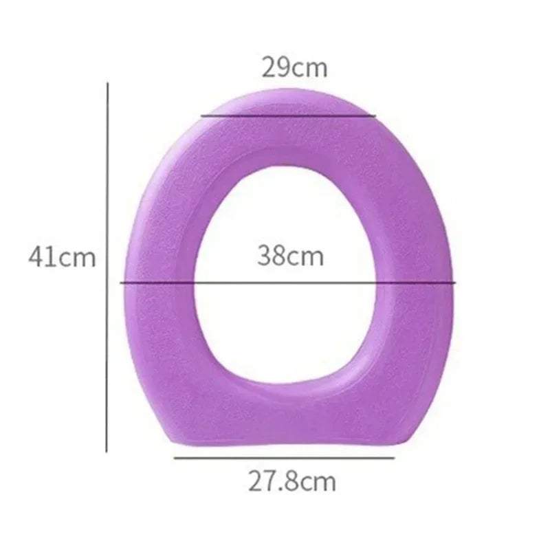 New Toilet Mat Cushion Cover Universal Thicken Waterproof Toilet Pad Foam Plastic Toilet Mat Bathroom Accessories