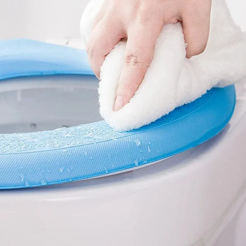 New Toilet Mat Cushion Cover Universal Thicken Waterproof Toilet Pad Foam Plastic Toilet Mat Bathroom Accessories