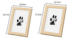 Pet Paw Print Keepsake Kit | Inkless Paw Memory Frame for Cats & Dogs