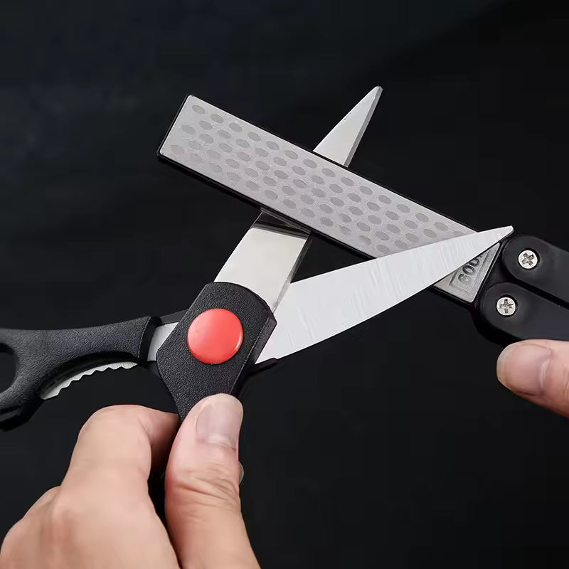 Knife Sharpener Manual – Double Sided Diamond Foldable Pocket Sharpening Tool