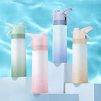 650ML Spray Water Bottle | Portable Fitness Gym Outdoor Drinking Bottle