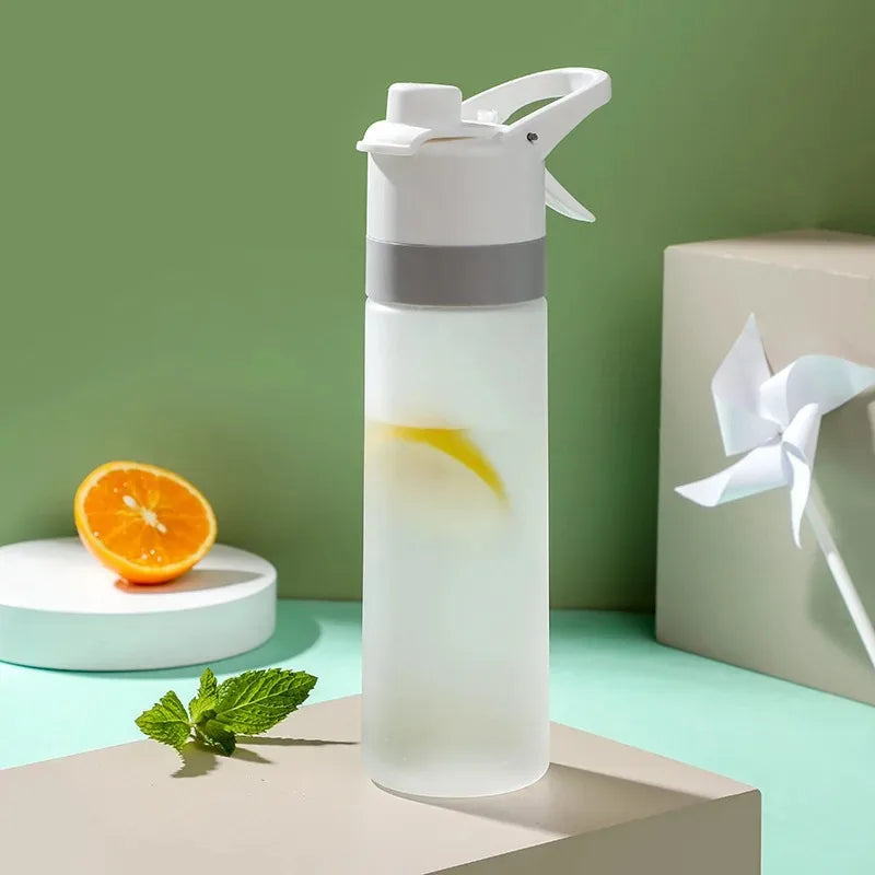 650ML Spray Water Bottle | Portable Fitness Gym Outdoor Drinking Bottle