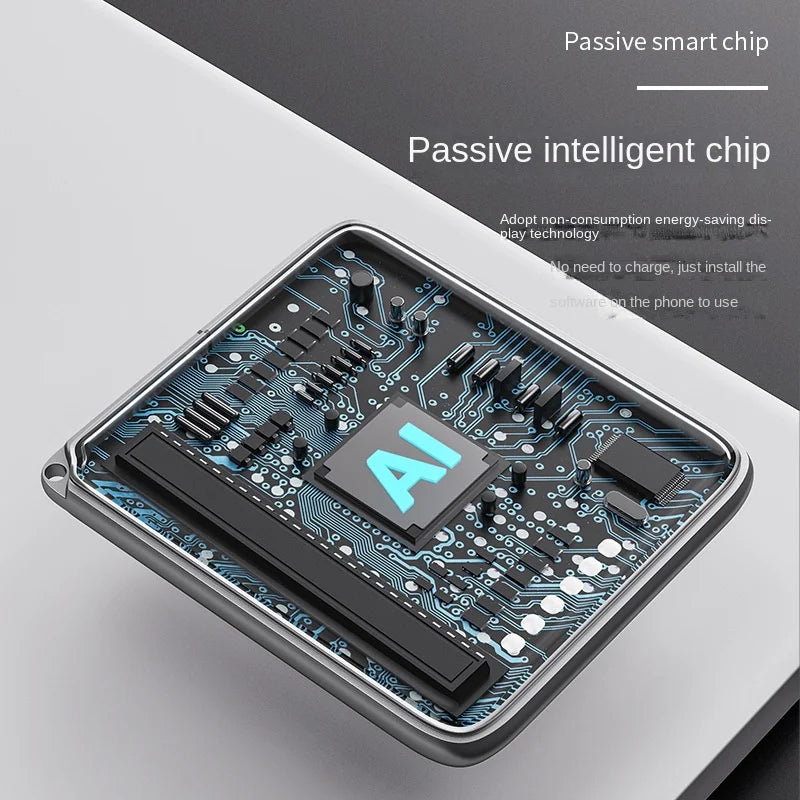 NFC Smart Photo Keychain | Wireless E-Ink Display Memory Keyring