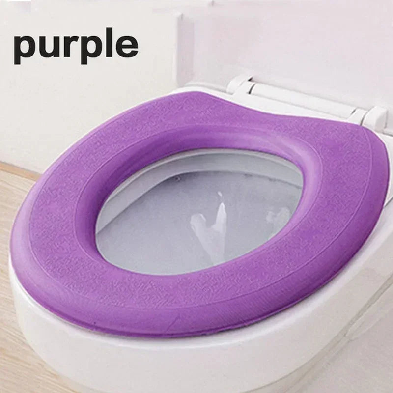 New Toilet Mat Cushion Cover Universal Thicken Waterproof Toilet Pad Foam Plastic Toilet Mat Bathroom Accessories
