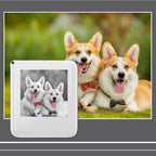 NFC Smart Photo Keychain | Wireless E-Ink Display Memory Keyring