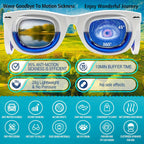Kids' Motion Sickness Glasses - Ultra-Light Travel