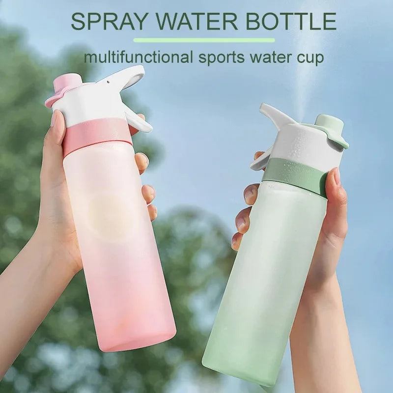 650ML Spray Water Bottle | Portable Fitness Gym Outdoor Drinking Bottle