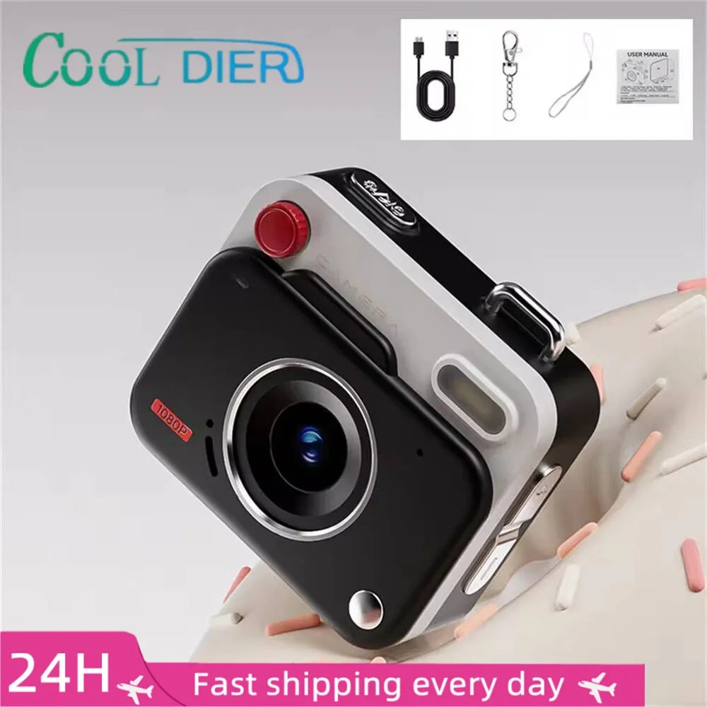 HD Mini Thumb Camera | Portable Retro Digital Keychain Camera for Travel