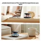 Luxury Volcano Car Diffuser | Smart Aromatherapy Air Purifier with Volcanic Mist Effect