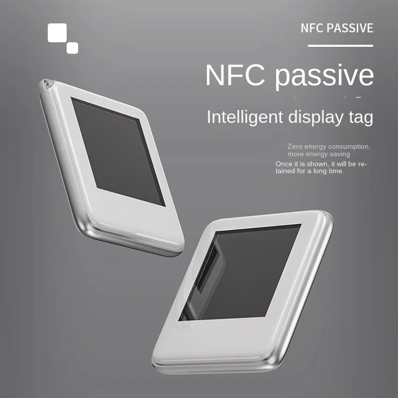 NFC Smart Photo Keychain | Wireless E-Ink Display Memory Keyring