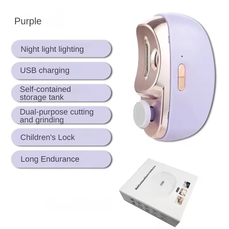 Automatic Nail Clipper | Electric Nail Trimmer for Adults