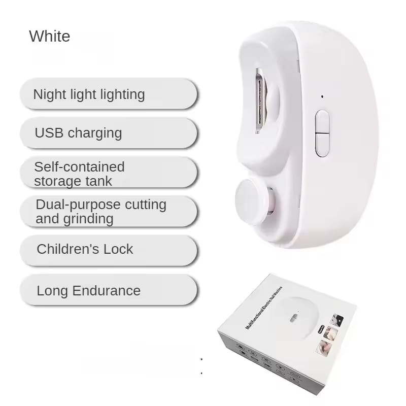 Automatic Nail Clipper | Electric Nail Trimmer for Adults