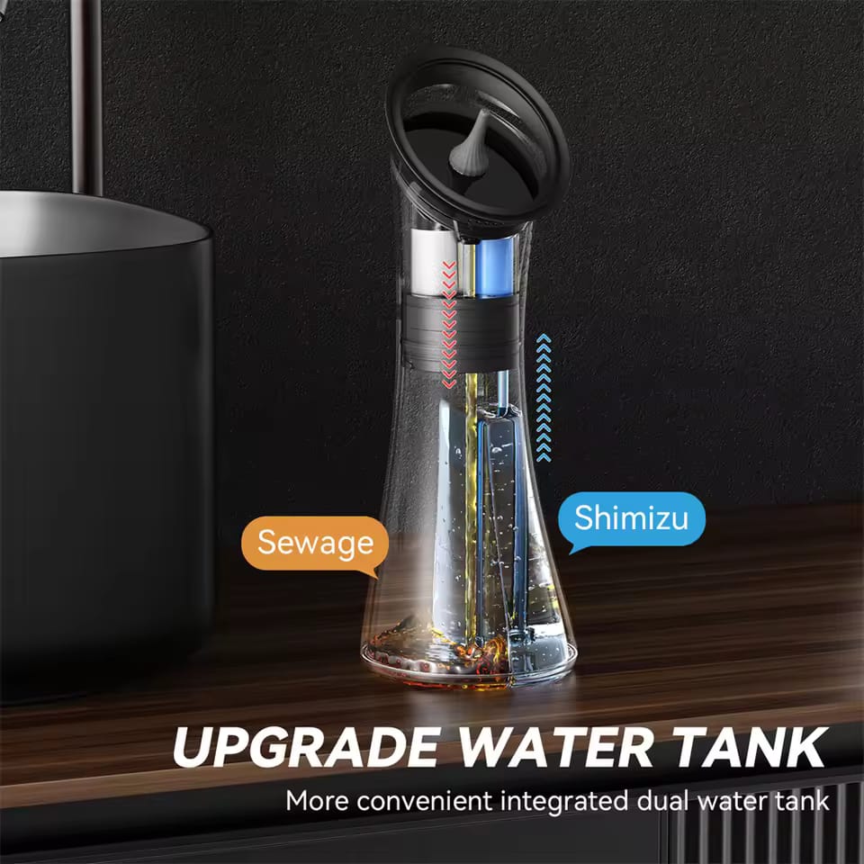 Electric Ear Wax Removal System – Water Powered Ear Cleaning Tool with 3 Pressure Settings