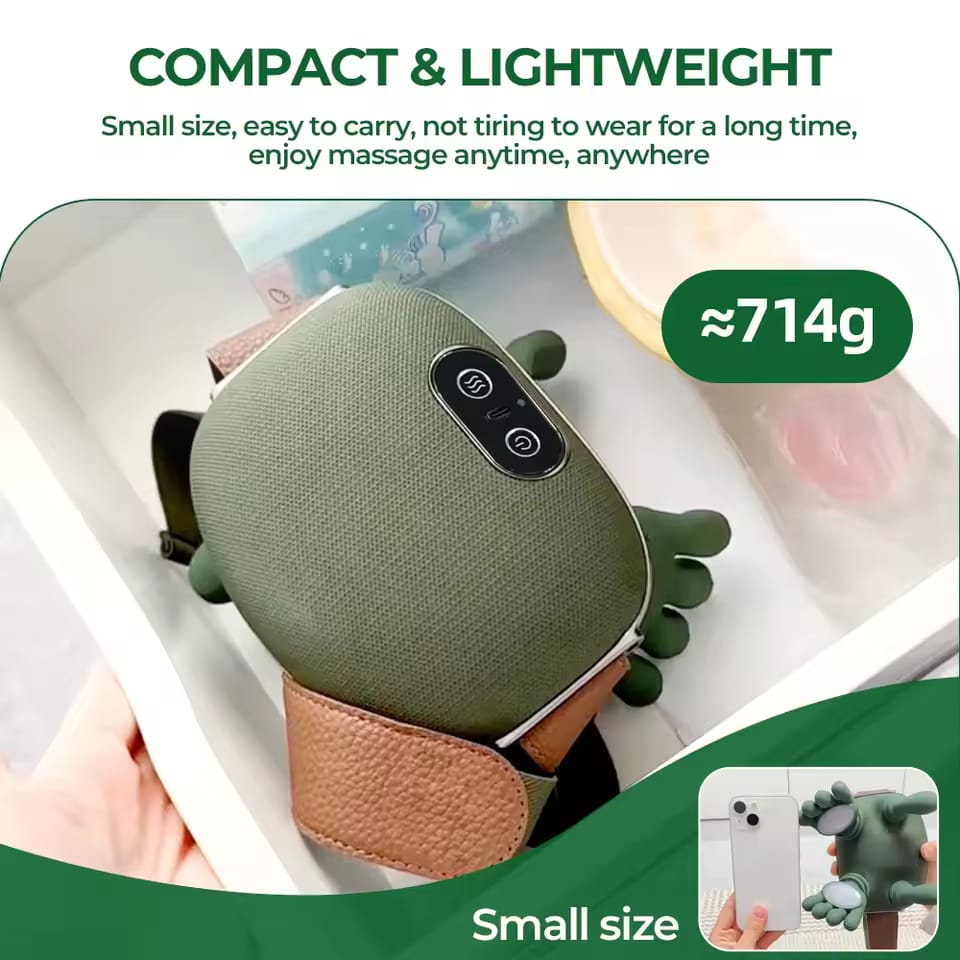 Bionic Finger Neck & Shoulder Massager – Wireless Cervical Trapezius Kneading Massage Shawl with Brushless Motor for Pain Relief