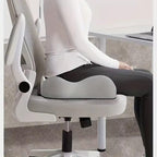 Ergonomic Memory Foam Lumbar Support Pillow 3-Zone Seat Cushion for Office Chair Car & Wheelchair