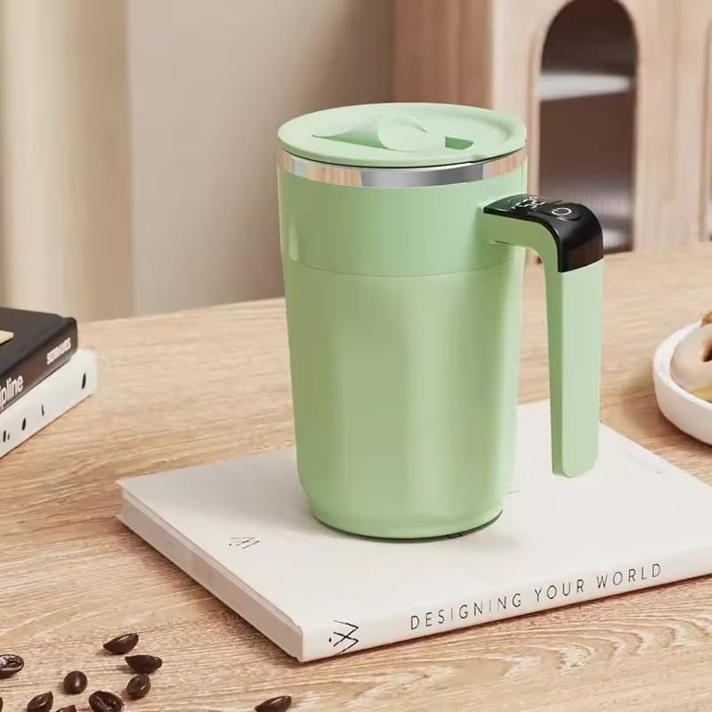 400ML Magnetic Self Stirring Mug with LED Temperature