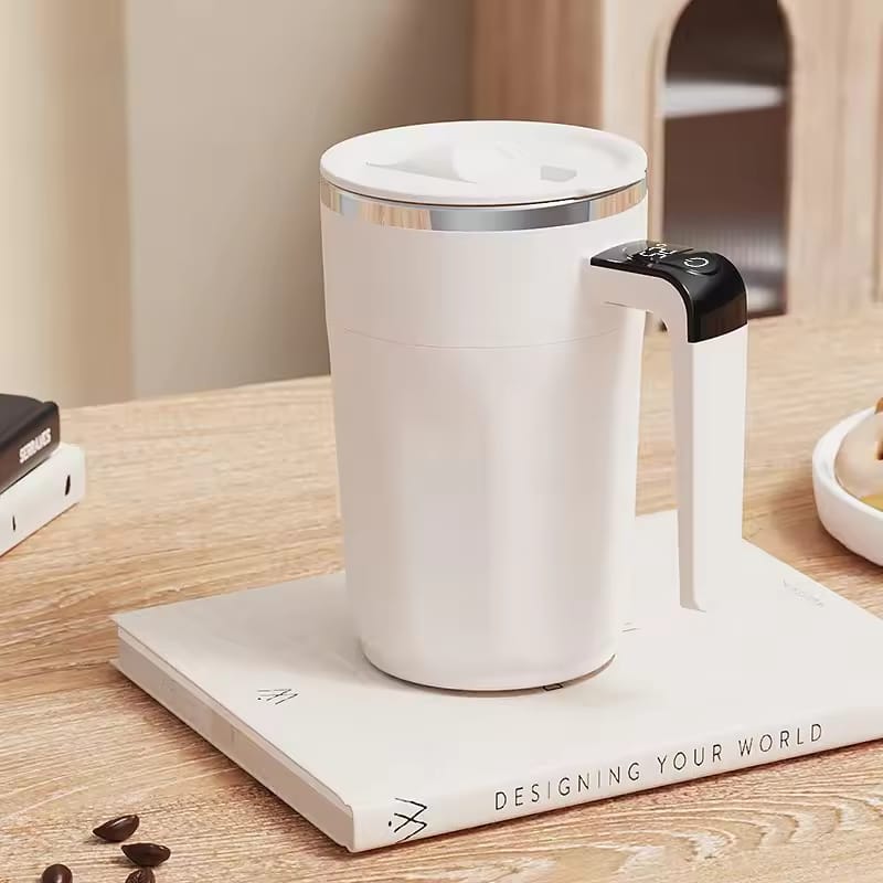 400ML Magnetic Self Stirring Mug with LED Temperature