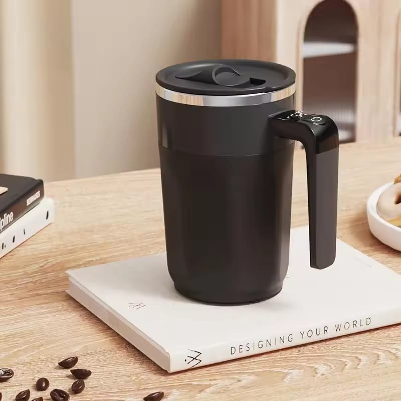 400ML Magnetic Self Stirring Mug with LED Temperature