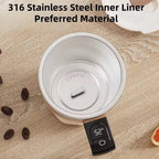400ML Magnetic Self Stirring Mug with LED Temperature